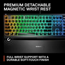 SteelSeries Apex 3 Wired RGB Gaming Keyboard - Black  for sale in Egypt from Games2Egypt