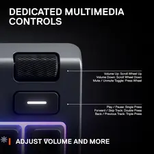 SteelSeries Apex 3 Wired RGB Gaming Keyboard - Black  for sale in Egypt from Games2Egypt