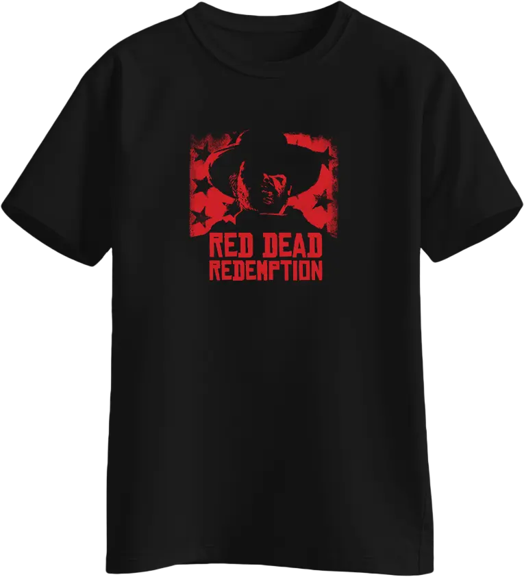 Outlaws For Life – Red Dead Redemption T-Shirt  for sale in Egypt from Games2Egypt