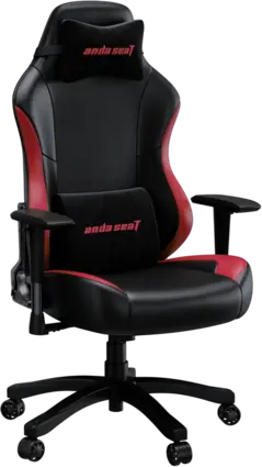 Anda Seat Luna Large Gaming Chair – Black/Red
