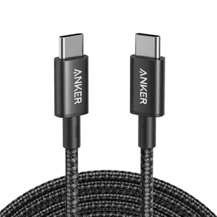 Anker 333 USB-C to USB-C Cable (3.3ft Braided) - Black