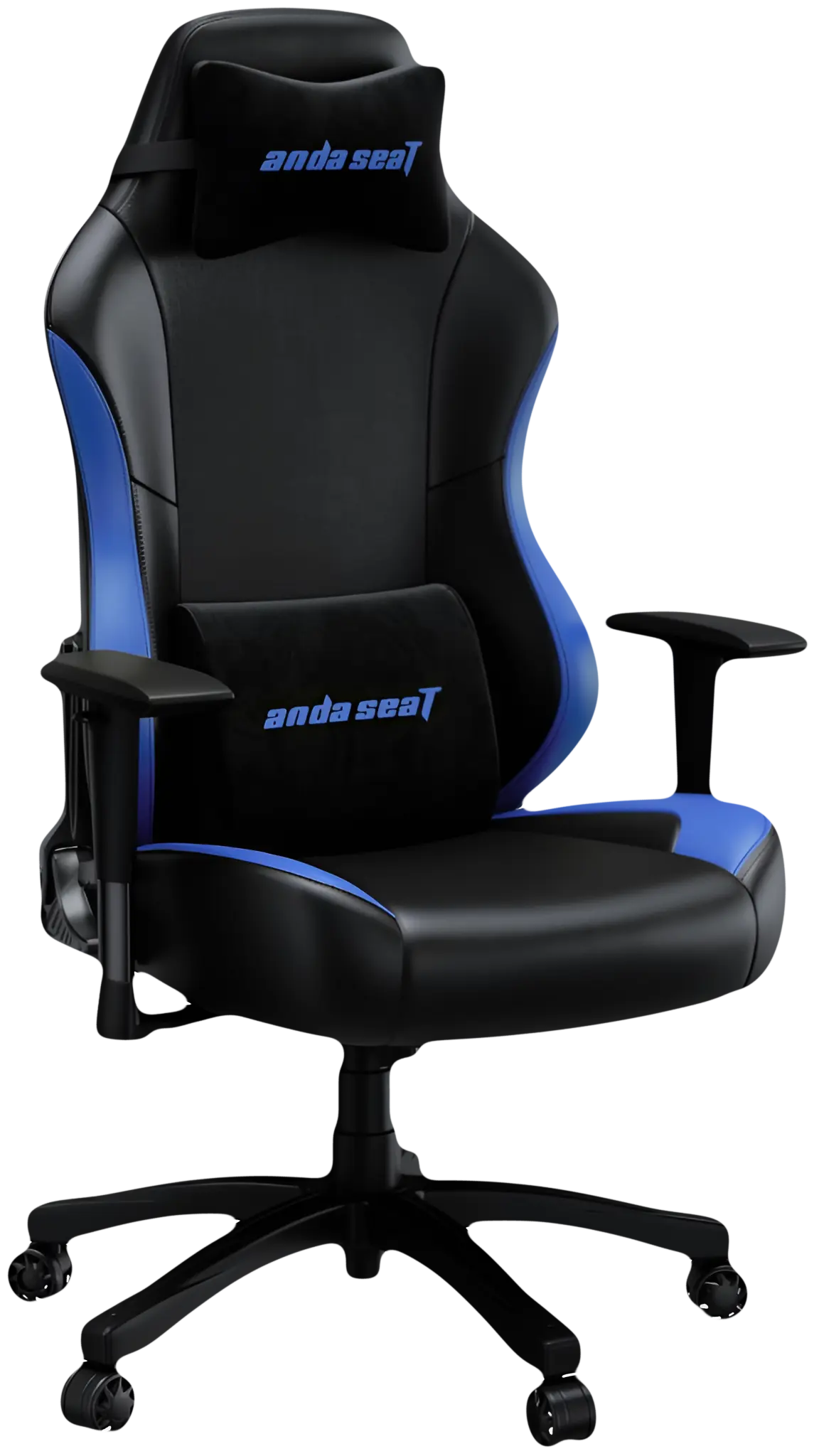 Anda Seat Luna Large Gaming Chair – Black/Blue  for sale in Egypt from Games2Egypt