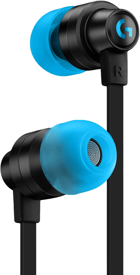 Logitech G333 Gaming Earphones with Mic and Dual Drivers - Blue - Open Sealed