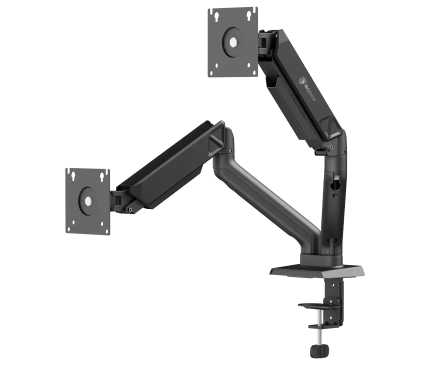 SADES Viper SA-MS01 Dual Monitor Mount Arm - Black  for sale in Egypt from Games2Egypt