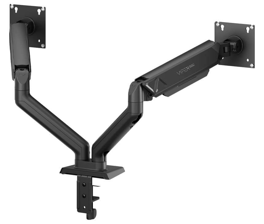 SADES Viper SA-MS01 Dual Monitor Stand Mount Arm - Black – image 3
