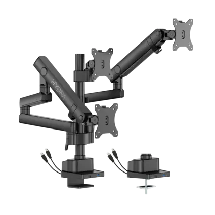 SADES Hydra SA-MS03 Triple Monitor Mount Arm - Black