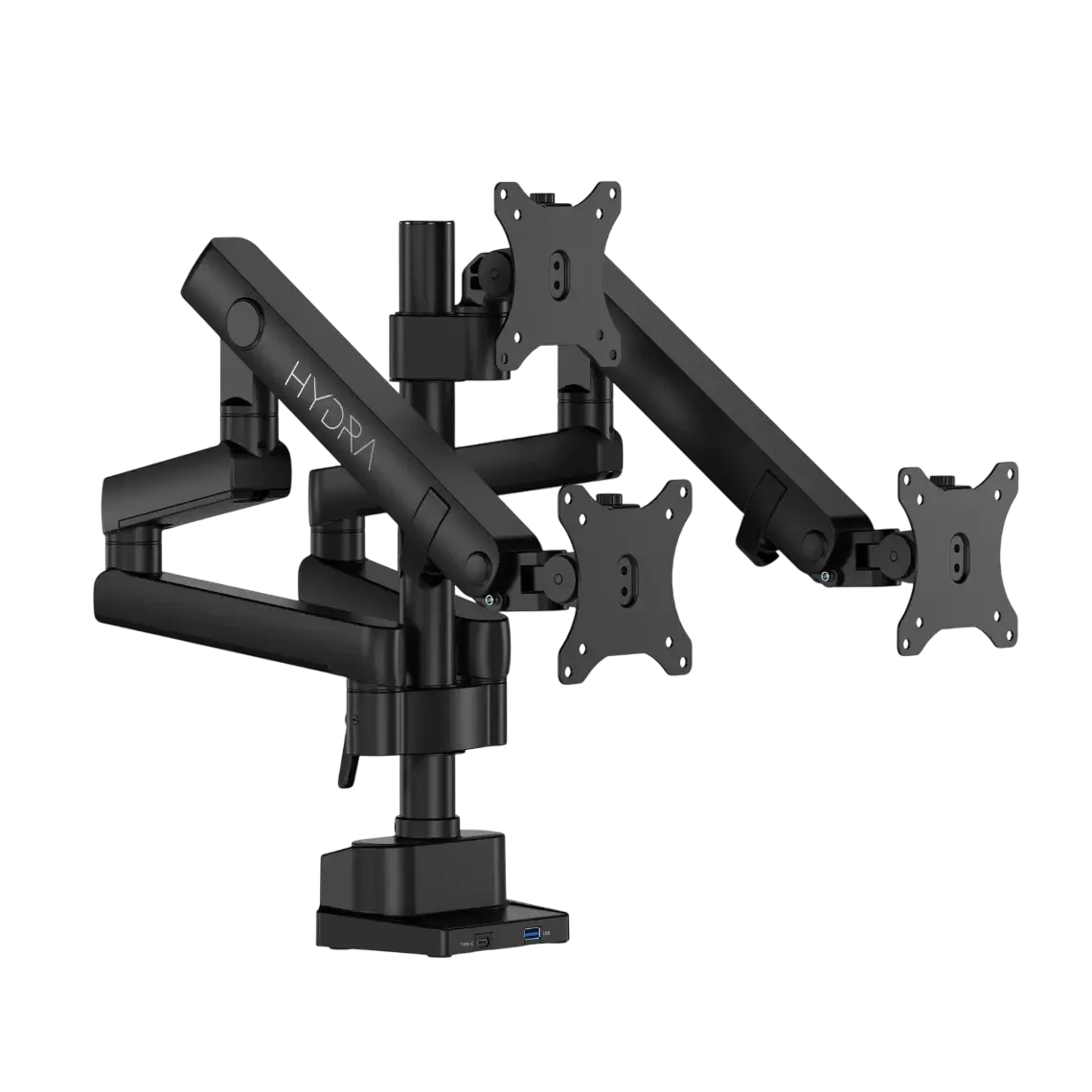 SADES Hydra SA-MS03 Triple Monitor Mount Arm - Black  for sale in Egypt from Games2Egypt