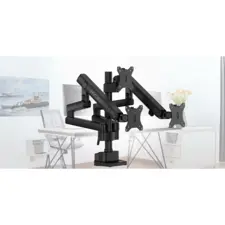 SADES Hydra SA-MS03 Triple Monitor Mount Arm - Black  for sale in Egypt from Games2Egypt