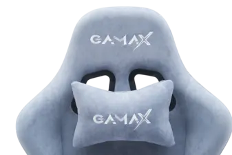 Gamax Gaming Chair BS-7966 with Foot Rest - Light Blue   for sale in Egypt from Games2Egypt