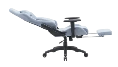 Gamax Gaming Chair BS-7966 with Foot Rest - Light Blue   for sale in Egypt from Games2Egypt