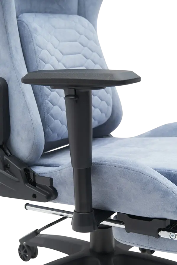 Gamax Gaming Chair BS-7966 with Foot Rest - Light Blue   for sale in Egypt from Games2Egypt