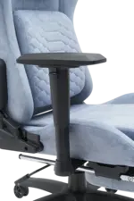 Gamax Gaming Chair BS-7966 with Foot Rest - Light Blue   for sale in Egypt from Games2Egypt