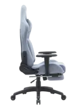 Gamax Gaming Chair BS-7966 with Foot Rest - Light Blue   for sale in Egypt from Games2Egypt