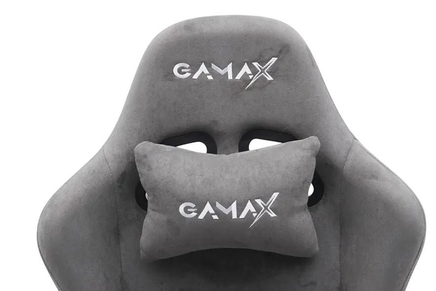 Gamax Gaming Chair BS-7966 with Foot Rest - Gray   for sale in Egypt from Games2Egypt