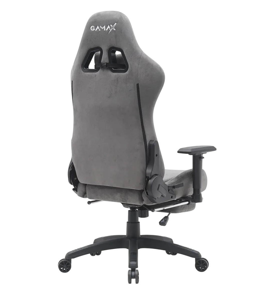 Gamax Gaming Chair BS-7966 with Foot Rest - Gray   for sale in Egypt from Games2Egypt