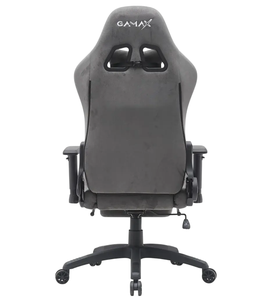Gamax Gaming Chair BS-7966 with Foot Rest - Gray   for sale in Egypt from Games2Egypt