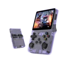 R36S Retro Handheld Video Game Console - 128 GB - Purple  for sale in Egypt from Games2Egypt