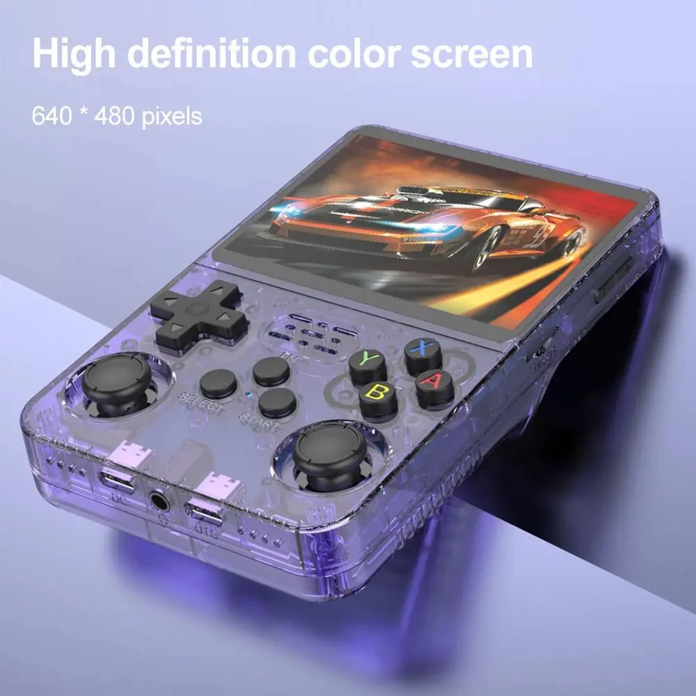 R36S Retro Handheld Video Game Console - 128 GB - Purple  for sale in Egypt from Games2Egypt