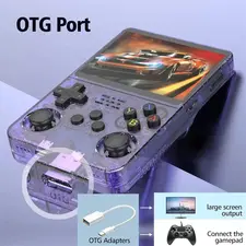 R36S Retro Handheld Video Game Console - 128 GB - Purple  for sale in Egypt from Games2Egypt