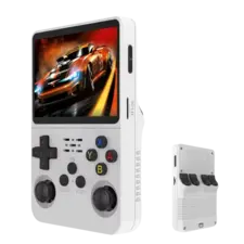 R36S Retro Handheld Video Game Console - 128 GB - White -  for sale in Egypt from Games2Egypt