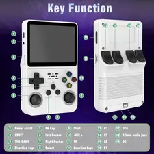 R36S Retro Handheld Video Game Console - 128 GB - White  for sale in Egypt from Games2Egypt