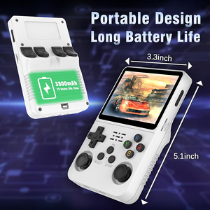 R36S Retro Handheld Video Game Console - 128 GB - White  for sale in Egypt from Games2Egypt