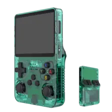 R36S Retro Handheld Video Game Console - 128 GB - Green -  for sale in Egypt from Games2Egypt