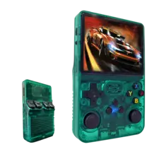 R36S Retro Handheld Video Game Console - 128 GB - Green  for sale in Egypt from Games2Egypt