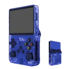 R36S Retro Handheld Video Game Console - 128 GB - Blue -  for sale in Egypt from Games2Egypt