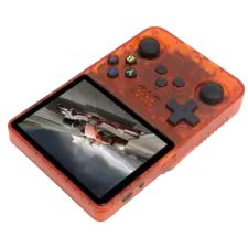 R36S Retro Handheld Video Game Console - 128 GB - Orange   for sale in Egypt from Games2Egypt