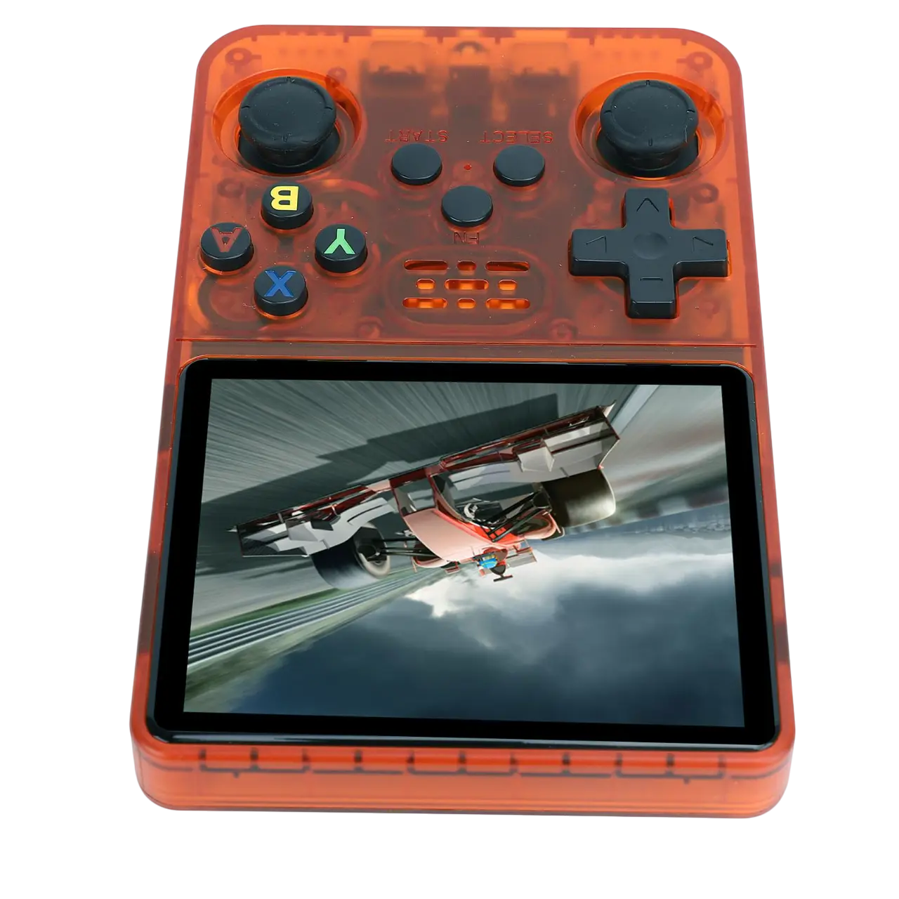 R36S Retro Handheld Video Game Console - 128 GB - Orange   for sale in Egypt from Games2Egypt