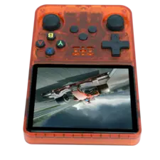 R36S Retro Handheld Video Game Console - 128 GB - Orange   for sale in Egypt from Games2Egypt