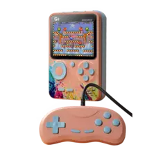 G5 Retro Handheld Video Game Console 500-in-1 Mini With Wire Controller - Colorful Pink -  for sale in Egypt from Games2Egypt