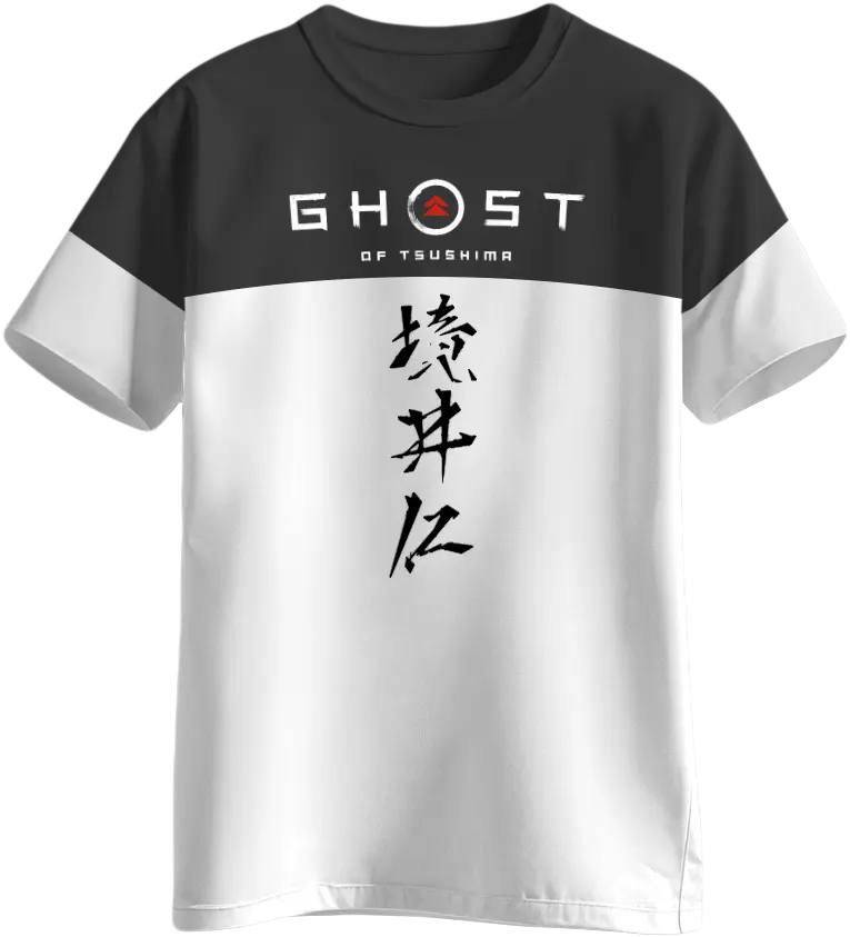 Silent Warrior – Ghost of Tsushima T-Shirt   for sale in Egypt from Games2Egypt