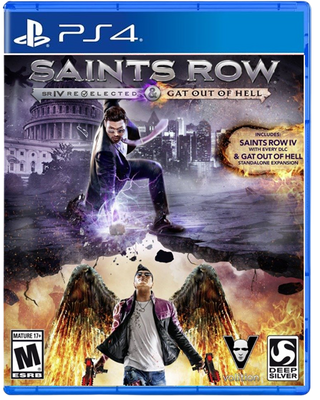 Saints Row IV: Re-Elected + Gat out of Hell - PS4 - Used