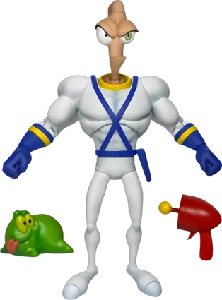 PDNA Earthworm Jim With Snott - Action Figure