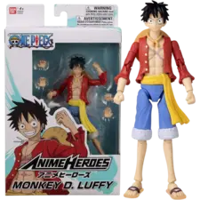 Bandai - Anime Heroes One Piece - Monkey D. Luffy - Action Figure   for sale in Egypt from Games2Egypt