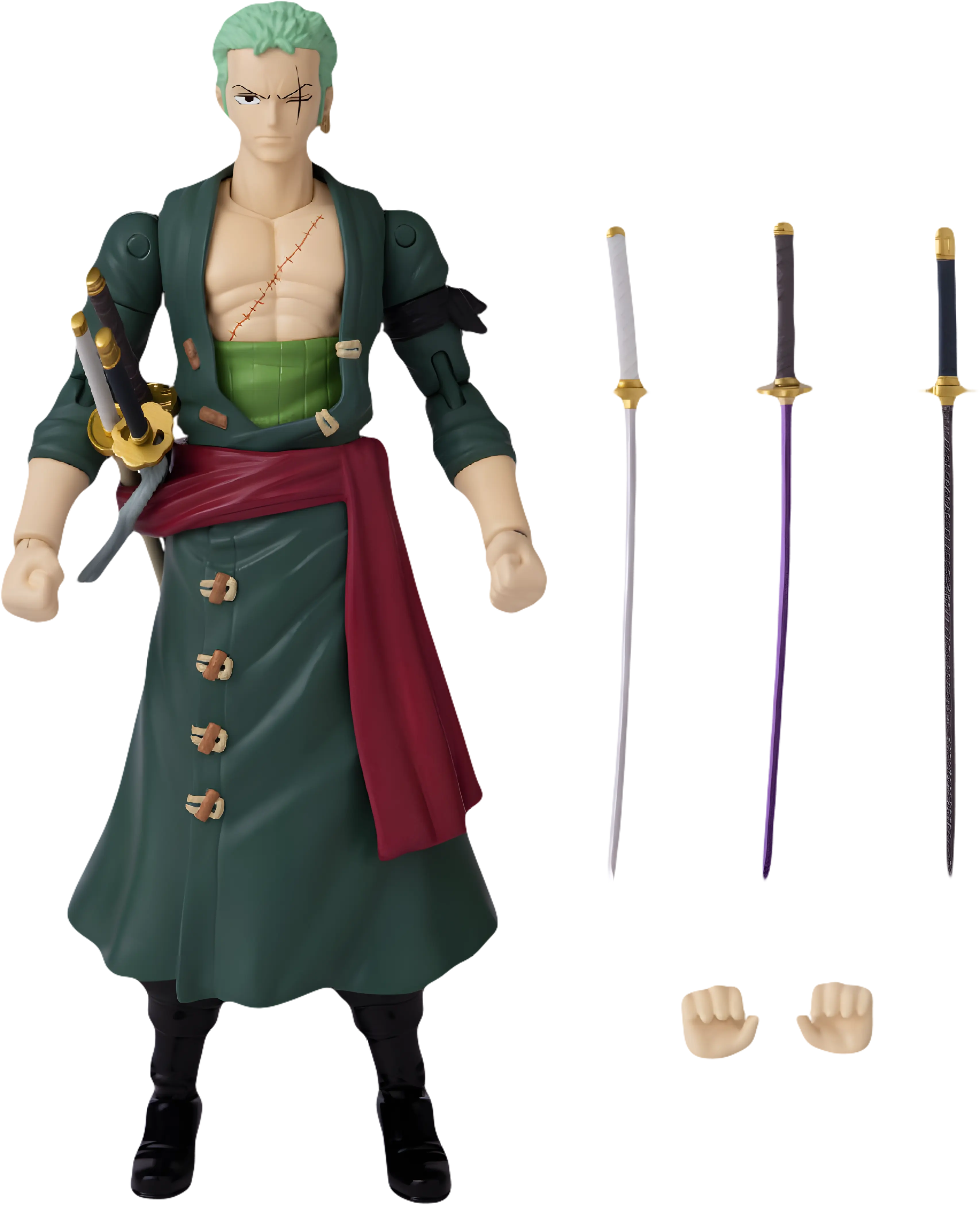 Bandai - Anime Heroes One Piece - Roronoa Zoro - Action Figure   for sale in Egypt from Games2Egypt