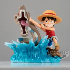 Bandai Banpresto - Wcf Log Stories Anime: One Piece - Monkey D. Luffy Vs Sea Lord