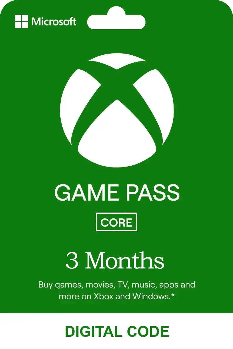 Xbox Game Pass Core 3 Months - Europe and UK  for sale in Egypt from Games2Egypt