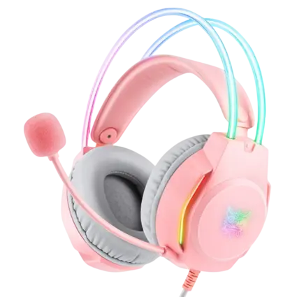 ONIKUMA X26 Wired Gaming Headphone  - Pink