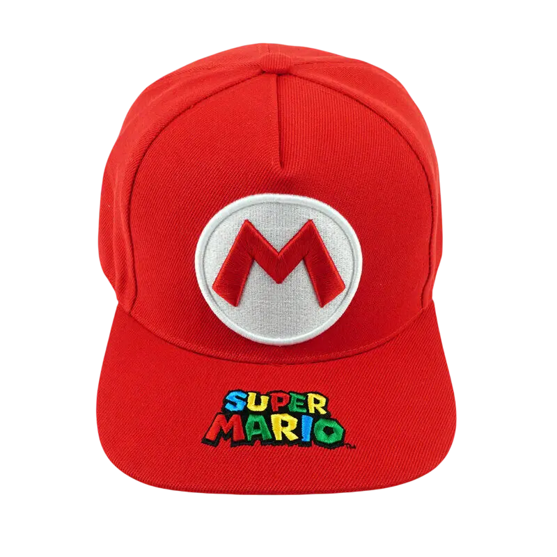 Cap - Games: Super Mario Style 1 - Red  for sale in Egypt from Games2Egypt
