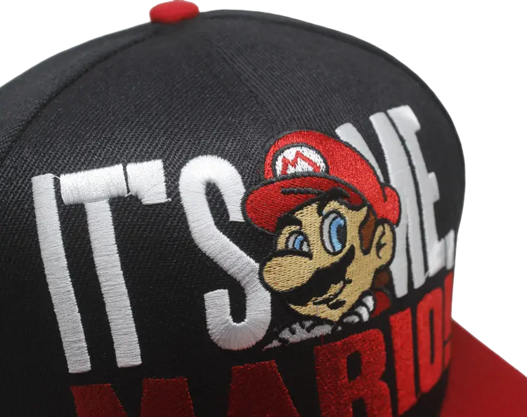 Cap - Games: Super Mario Style 5 - Black  for sale in Egypt from Games2Egypt
