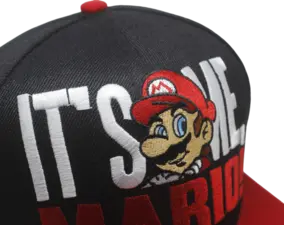 Cap - Games: Super Mario Style 5 - Black  for sale in Egypt from Games2Egypt
