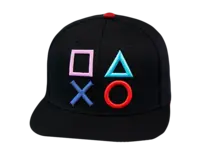 Cap - Games: Playstation Button Snapback