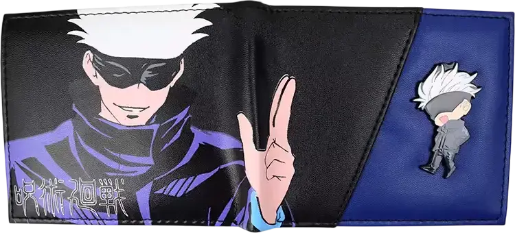 Anime: Jujutsu Kaisen - Satoru Gojo Blue - Wallet  for sale in Egypt from Games2Egypt