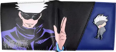 Anime: Jujutsu Kaisen - Satoru Gojo Blue - Wallet  for sale in Egypt from Games2Egypt