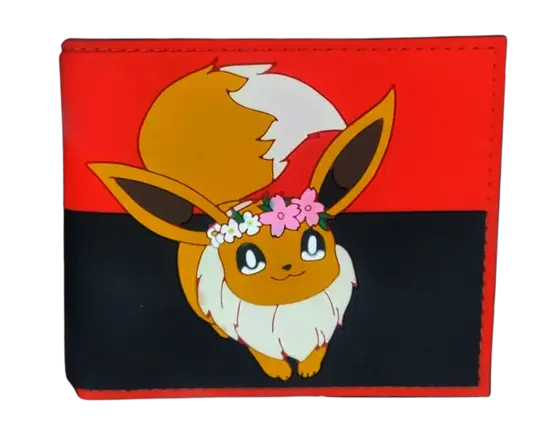 Games: Nintendo - Pokemon - Eevee Multicolor - Wallet