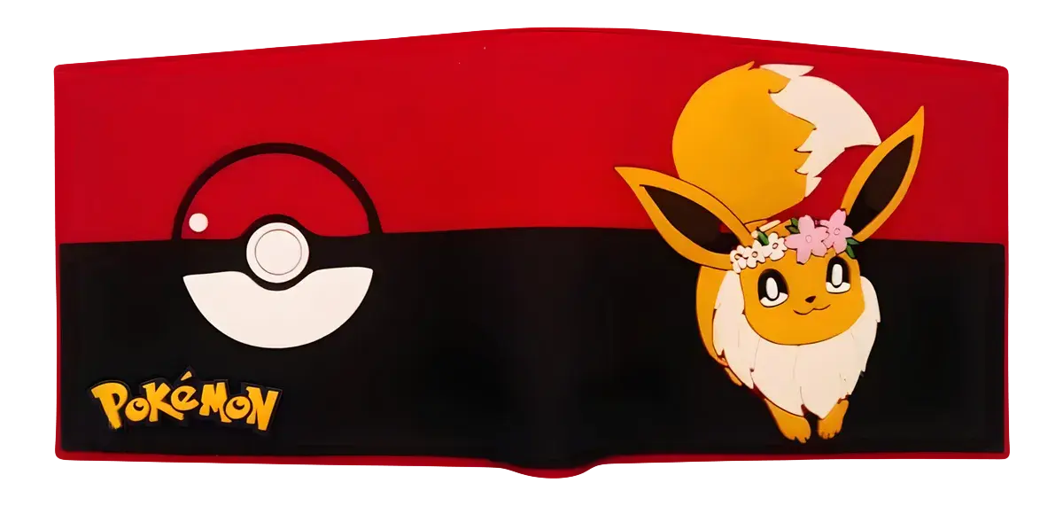 Games: Nintendo - Pokemon - Eevee Multicolor - Wallet  for sale in Egypt from Games2Egypt
