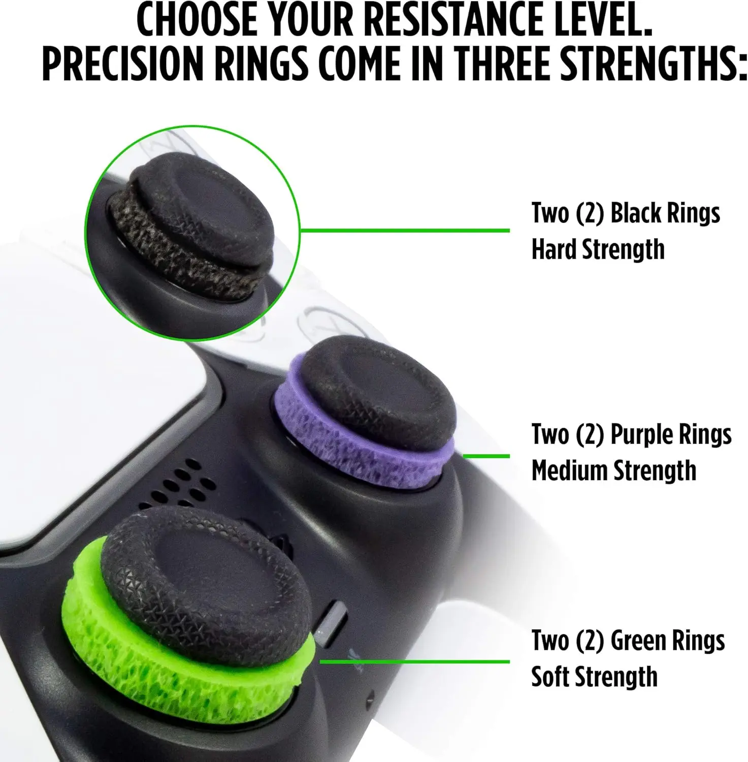 KontrolFreek Precision Rings for Controller Mixed Strength  for sale in Egypt from Games2Egypt